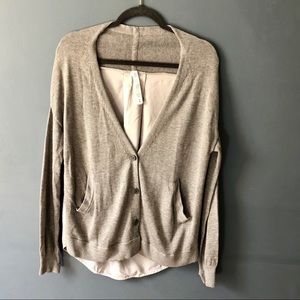 Lululemon grey cardigan